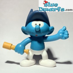 Captain Smurf - Mc Donalds figurine (2018 / +/- 7 cm)