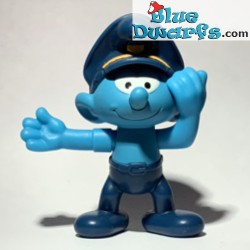 Police Smurf - Mc Donalds figurine (2018 / +/- 7 cm)