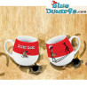 Mug en porcelaine Lucky Luke 0,42L – Avec Rantanplan qui se gratte – Plus rapide que son ombre