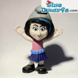 Smurfette Vexy - Movie Figurine toy - Mc Donalds Happy Meal - 2013 - 8cm
