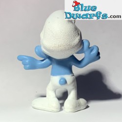 Smurf with sunglasses - Movie Figurine toy - Mc Donalds Happy Meal - 2013 - 8cm