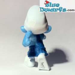 Gutsy Smurf - Movie Figurine toy - Mc Donalds Happy Meal - 2011 - 8cm