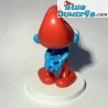 Papa Smurf collector item on pedestal Sbabam - 7,5cm (NR 1)