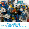 Speelset 20 Schleich smurfen onbespeeld - Nieuwstaat - Schleich & Bully - 5,5cm - Schleich - 5,5cm