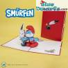 3D Pop Up card -  Grande puffo scrittura - 150 × 200 mm