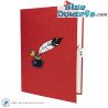 3D Pop-up Kaart - Grote smurf met veer en inktpot - 150 × 200 mm