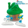 Mini Maison Schtroumpf - Vert - Schtroumpfette et  Peintre Schtroumpf - Happy Meal - 2017 - 10 cm