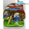 Verzamelalbum met 24 mini Smurfen - 2017 Plus Supermarkt - 3cm