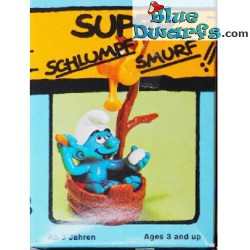 40235: Smurf in bad (supersmurf) - Schleich - 5,5cm
