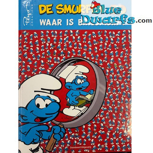1 x Prodotto I puffi - Waar is de brilsmurf - Find brainy smurf