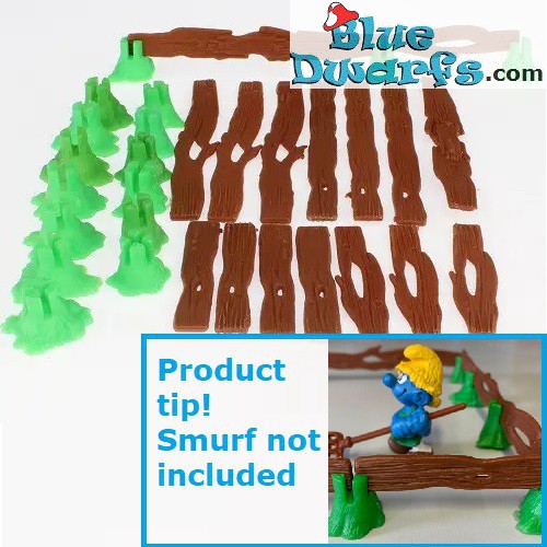 40040: Fence playset for the Schleich smurfs