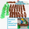 40040: Gartenzaun Schlumpf Spielset -  Schleich -MINT IN BOX