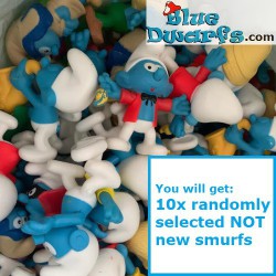 10x Smurf - Mc Donalds...
