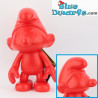 6 Pitufos unicolor – 20 cm – Figuras Global Smurfday de vinilo – Set de 6 con cabeza y brazos móviles