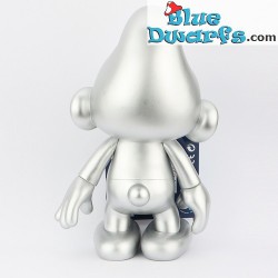 Plastic puffo mobile  - Global Smurfday puffo -  (2019, +/- 20 cm)
