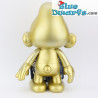Gold Colored Smurf 20 cm – Vinyl Global Smurfday Figure – with Movable Head and Arms