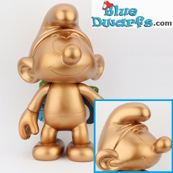 6 Unicolor Smurf Figuren – 20 cm – Vinyl Global Smurfday figuren – Set van 6 met beweegbaar hoofd en armpjes