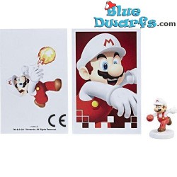 1x Super Mario Monopoly figurines with cards MIB Super Mario (+/- 3cm)