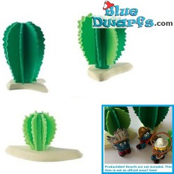 Decoratie cactussen geschikt voor bij de smurfen Bully (5-11 cm)
