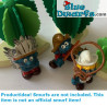 Árboles de decoración Cactus  (5-11 cm)