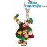 Schlüsselring Centurion: Asterix und Obelix Figur Plastoy (+/- 6-10 cm)