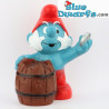 Grote Smurf met Regenton - Spaarpot – 20 cm