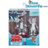 2x Tom et Jerry Ensemble de jeu (+/- 6,5cm)