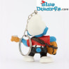 20450: Bassist Smurf (sleutelhanger, 1998) - Schleich - 5,5cm