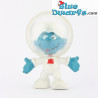 20003: Pitufo astronauta - Cremallera roja corta - Schleich - 5,5cm