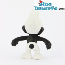 20007: Angry Smurf - Teeth black and white - Schleich - 5,5cm