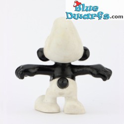 20007: Angry Smurf with black teeth - arms wide open - Schleich - 5,5cm