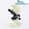 20007: Noir Schtroumpf - Bras grands ouverts - dents noir - Schleich - 5,5cm