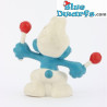 20009: Trommelaar Smurf - rode stokken - Schleich - 5,5cm
