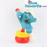 Moneybox: Drummer Smurf with red drumsticks (+/- 20cm)