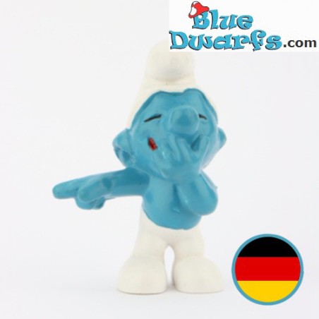 20011: Laughing Smurf - W.Germany - Schleich - 5,5cm