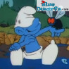 20422: Zwerver Smurf met bessen - Schleich - 5,5cm
