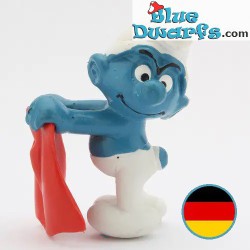 20184: Stierenvechter smurf  - W. Germany -  - Schleich - 5,5cm
