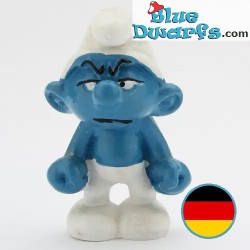 20157: Grouchy Smurf  - W. Germany - Schleich - 5,5cm