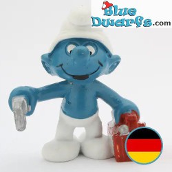 20187: Loodgieter Smurf W.Germany (knutsel smurf) - Schleich - 5,5cm