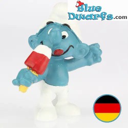 20053: Puffo con gelato  - W. Germany -  - Schleich - 5,5cm