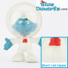 20003: Puffo Astronauta - Cremallera roja - Schleich - 5,5cm