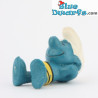 20014-1: Luilaksmurf met geel/zwarte zwembroek - Schleich - 5,5cm