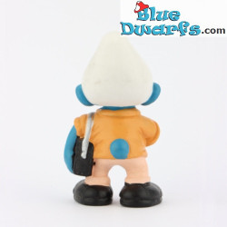 20478: Pitufo periodista (pintura mate, 2001) - Schleich - 5,5cm