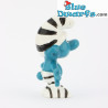 20010: Prisoner Smurf - black and white striped – Schleich – 5.5 cm