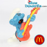 20023: Rock'n Roll Schtroumpf - Mc Donalds - Happy Meal - 1996 - Schleich - 5,5cm
