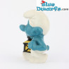 20024: Pitufo vigilante con farol (linterna: amarillo) - Schleich - 5,5cm