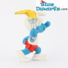 20030: Fakkeldrager Smurf met olympische vuur - Schleich - 5,5cm