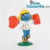 20149: Cheerleader Schlumpfine - Mc Donalds - Happy Meal - 1996 - Schleich - 5,5cm