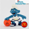 Puffo cestista - Mc Donalds - Happy Meal - 1998 - Schleich - 5,5cm