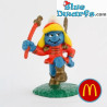 20188: Majorette Smurfette - Mc Donalds - Happy Meal - 1996 - Schleich - 5,5cm